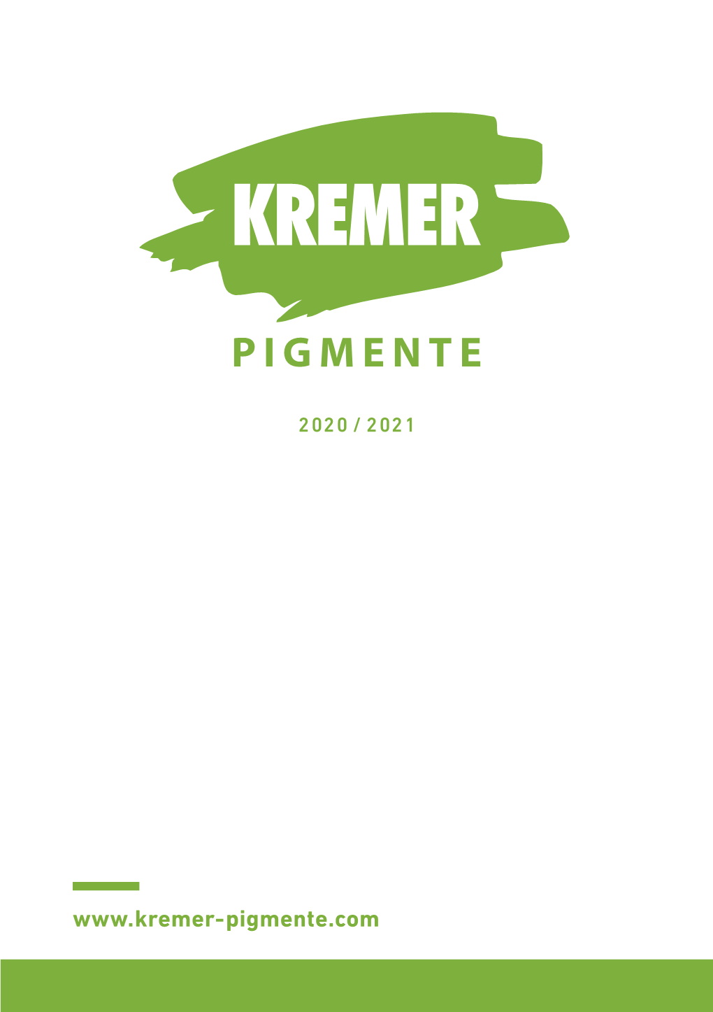 Pigmente.Com 2020 UNSER NEUER 2021 KATALOG 2020