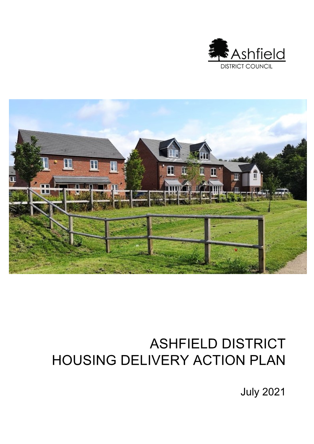 Ashfield Housing Delivery Action Plan 2021