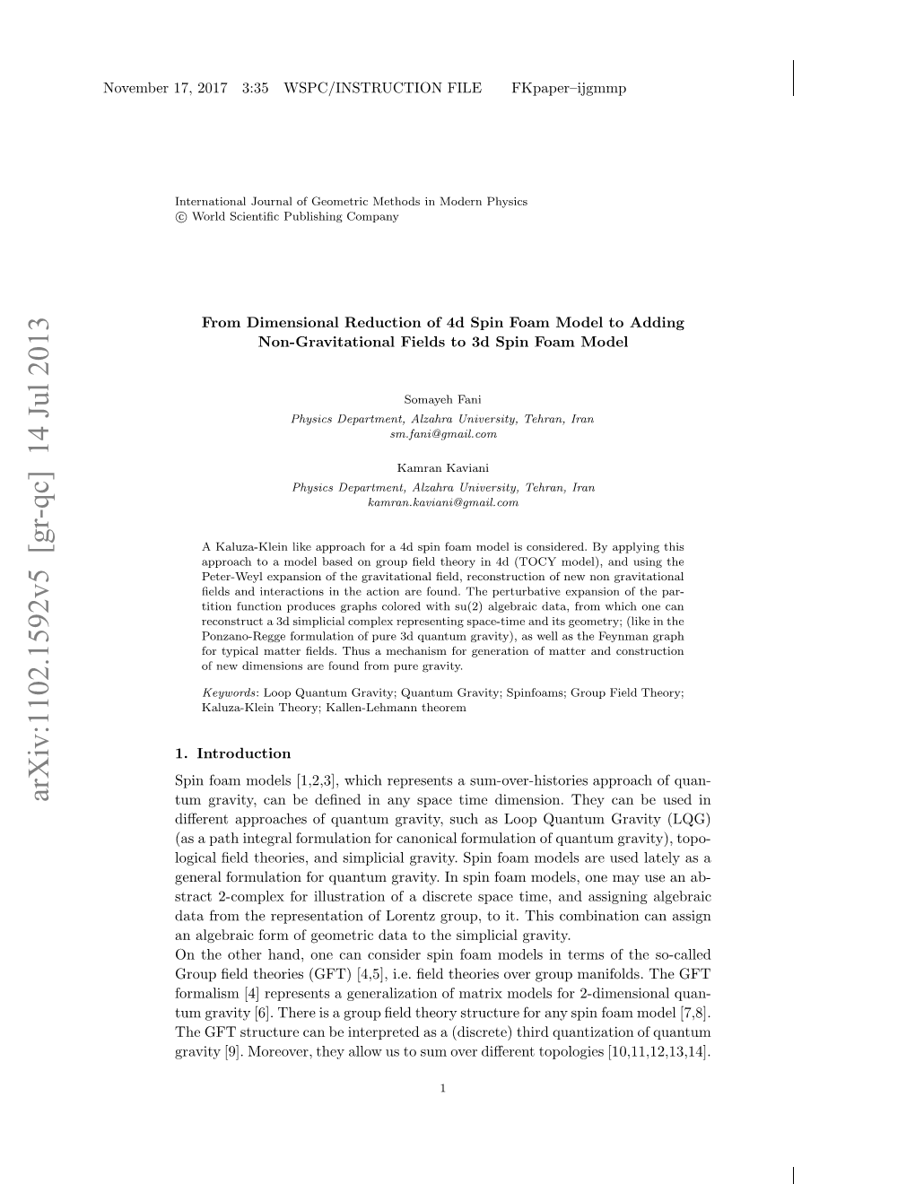 From Dimensional Reduction of 4D Spin Foam Model to Adding Non