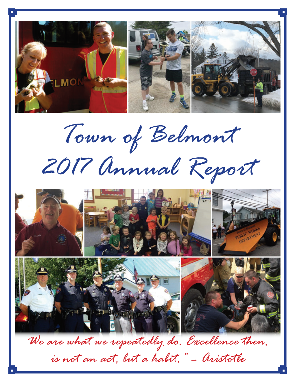 Annual Town Report