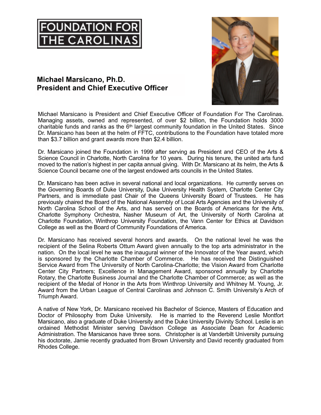 Michael Marsicano, Ph.D