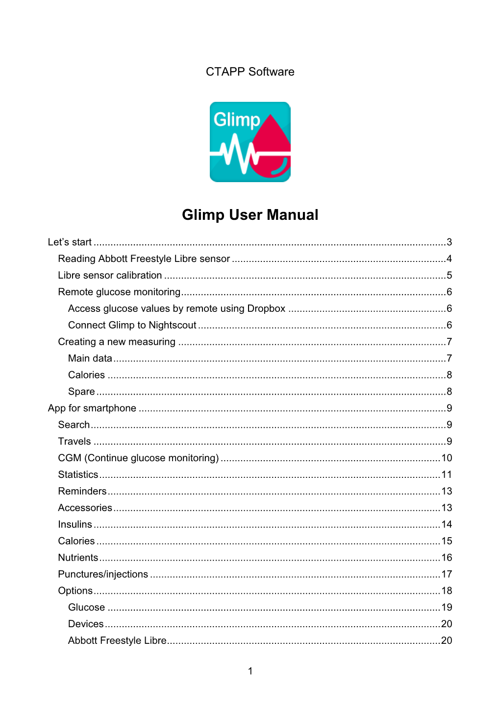 Glimp User Manual