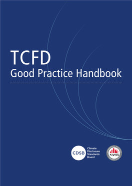TCFD Good Practice Handbook