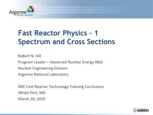 1.3-Fast Reactor Physics