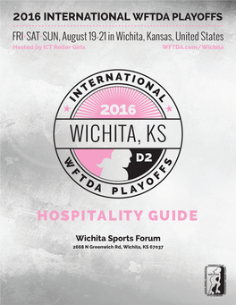 2016 International WFTDA D2 Playoffs in Wichita