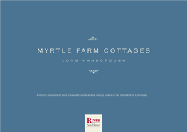 Myrtle Farm Cottages