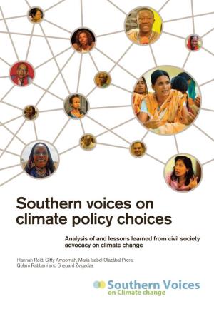 Southern Voices on Climate Policy Choices