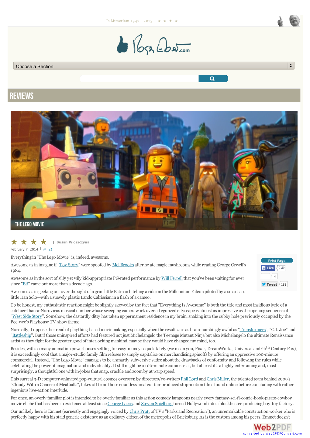 The Lego Movie