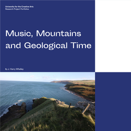 Music, Mountains and Geological Time Portfolio