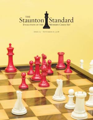 THE STAUNTON STANDARD: Manufacture As the Prize