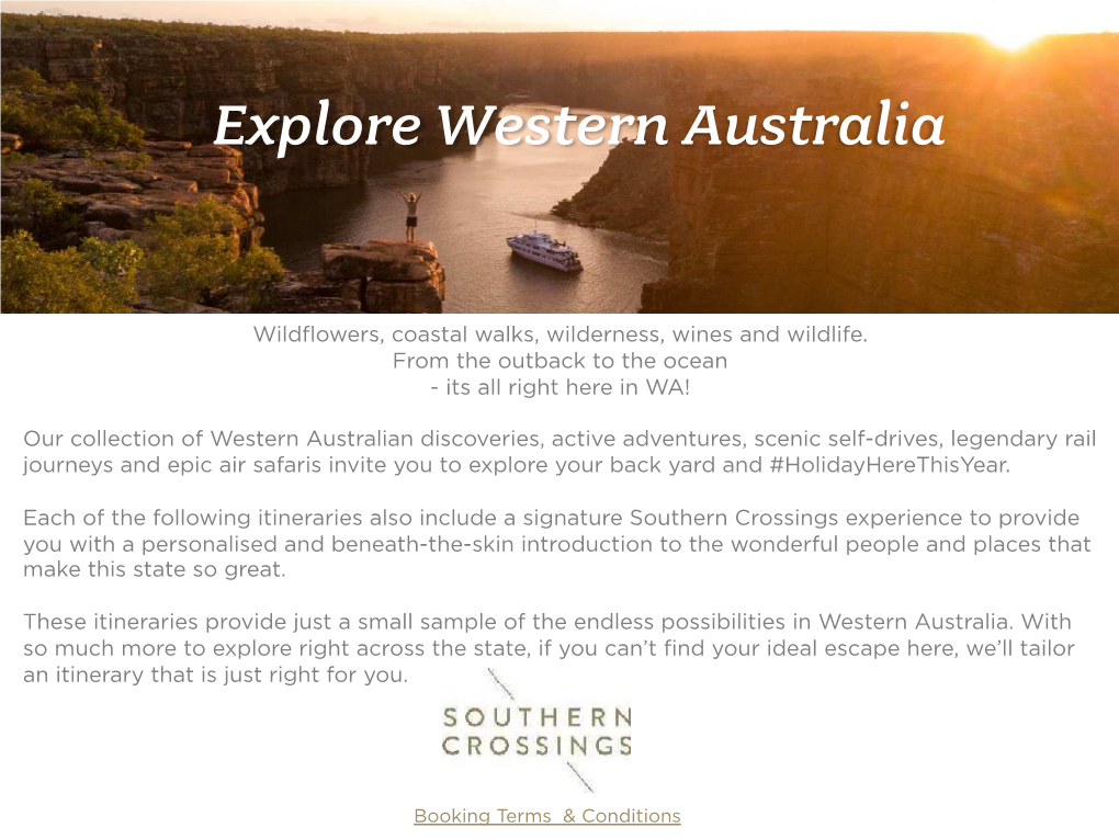 Explore Western Australia