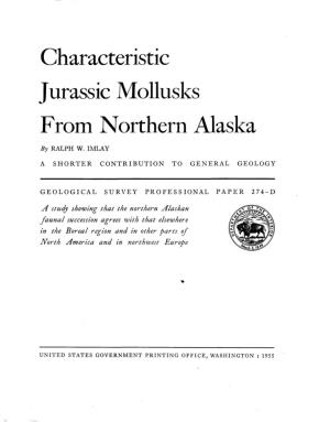 Characteristic Jurassic Mollusks from Northern Alaska