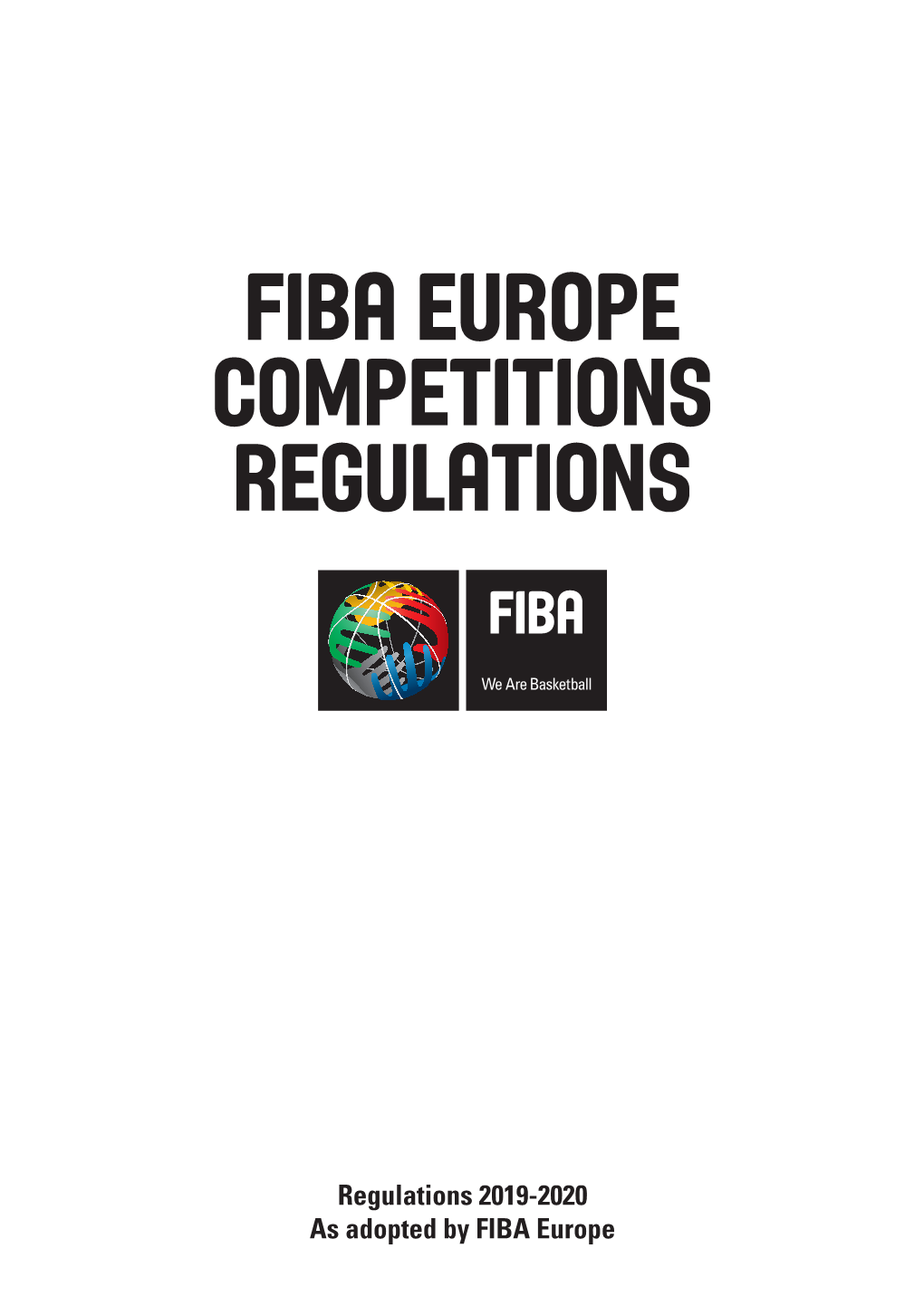 Fiba Europe Competitions Regulations