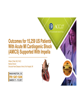 (AMICS) Supported with Impella