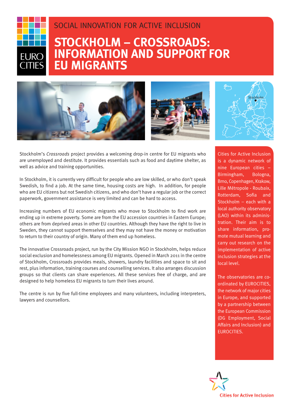 Crossroads: Information and Support for Eu Migrants