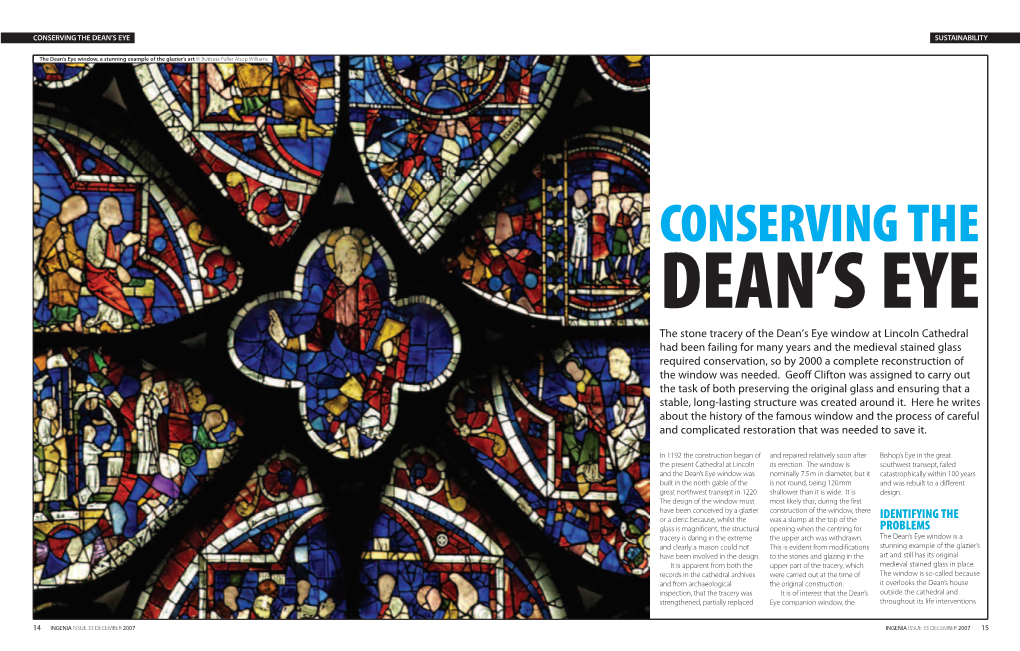 Conserving the Dean's