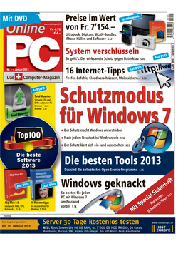 Windows Geknackt Die Besten Tools 2013