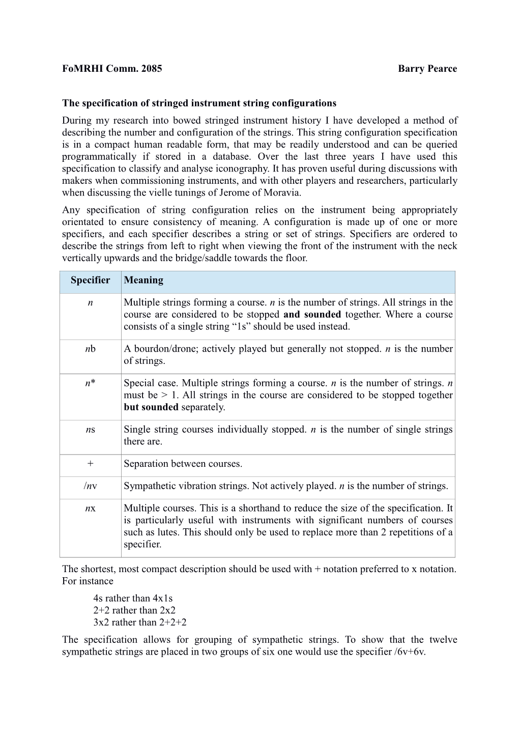 String Configuration Specification Is in a Compact Human Readable Form, That May Be Readily Understood and Can Be Queried Programmatically If Stored in a Database