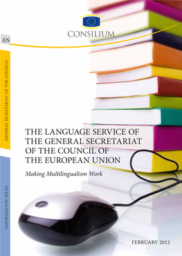 The Language Service of the General Secretariat of The
