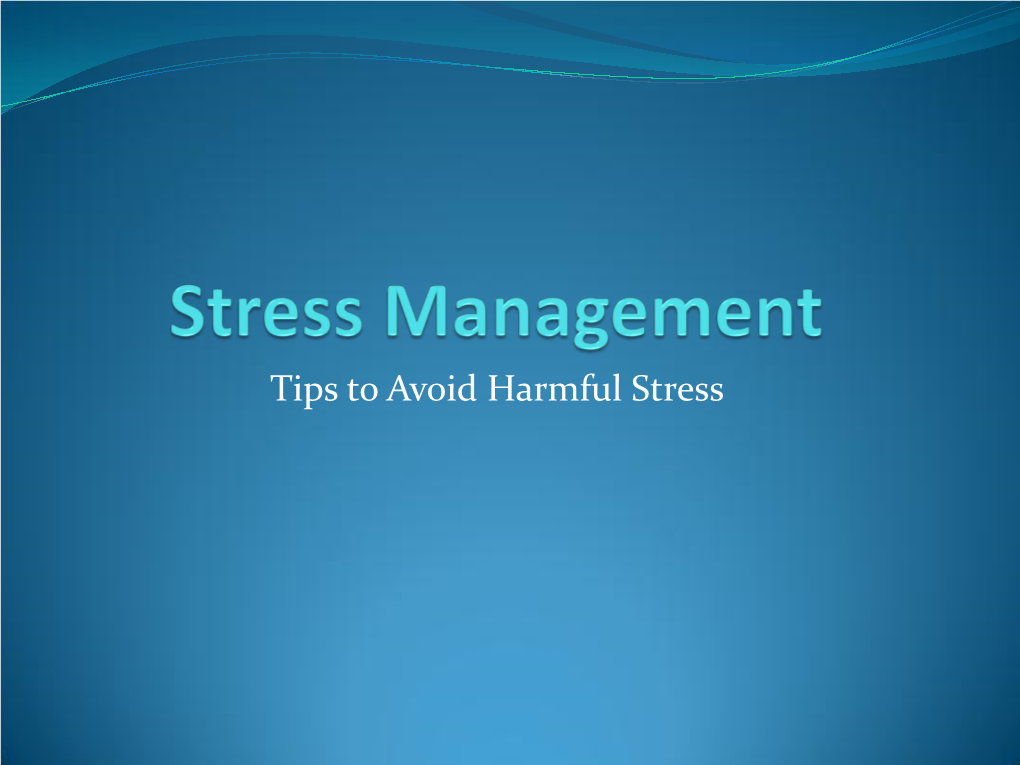 Stress Management.Pdf