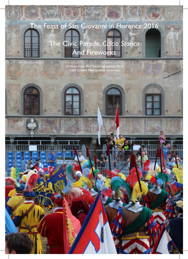 The Feast of San Giovanni in Florence 2016 the Civic Parade, Calcio