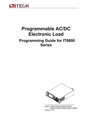 Programmable AC/DC Electronic Load