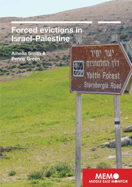 Forced Evictions in Israel-Palestine
