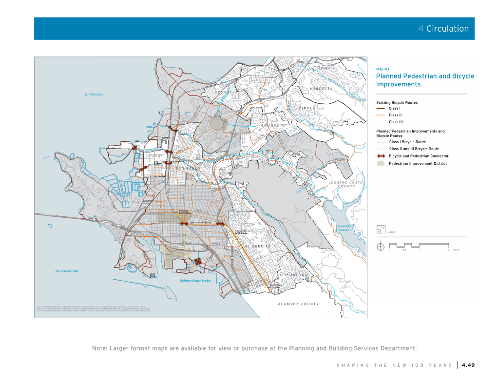 Genplan4.1 Circulation Element Maps