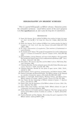 Bly Outnumber Inclusions - Email Bibtex Entries of the Most Egregious to D.Maclagan@Warwick.Ac.Uk to Join the Long List of Contributors