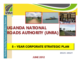 Uganda National a Uganda National Roads Authority