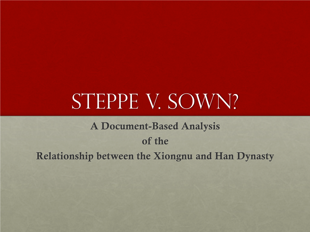Steppe V Sown by Lindsey Ehret