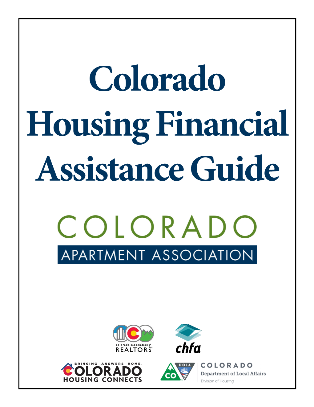 Colorado Housing Financial Assistance Guide