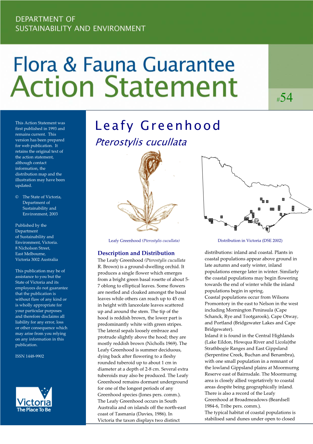 Leafy Greenhood Version Has Been Prepared for Web Publication