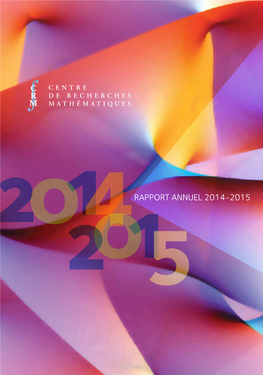 Rapport Annuel 2014-2015