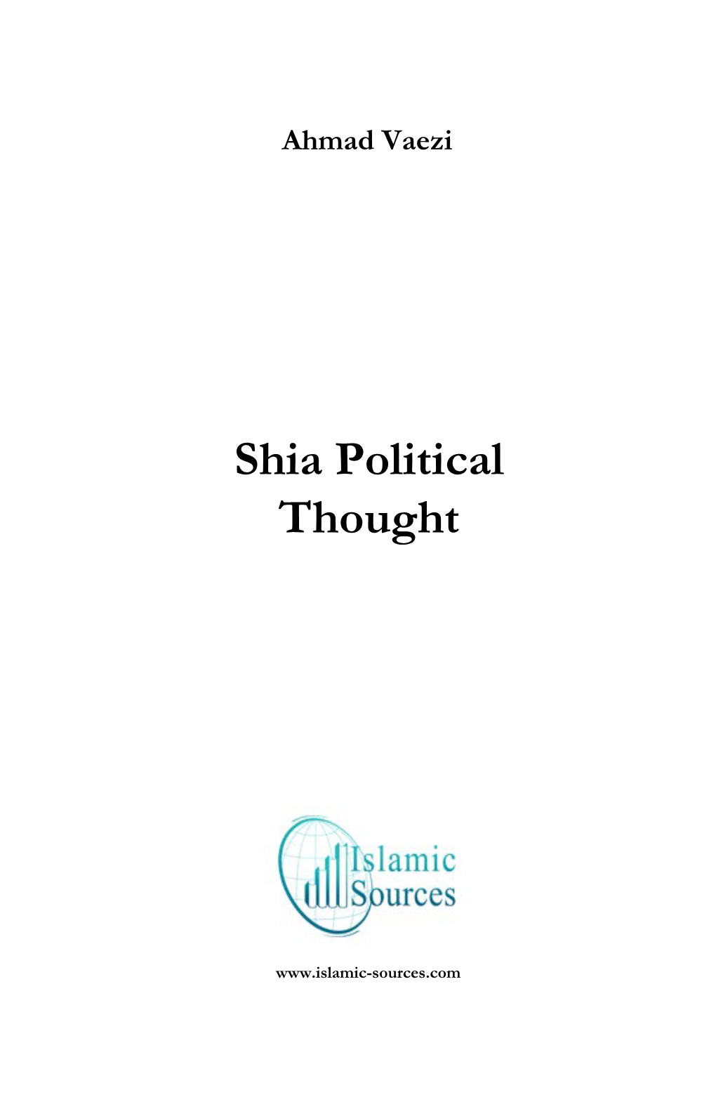 Shia Political Thought