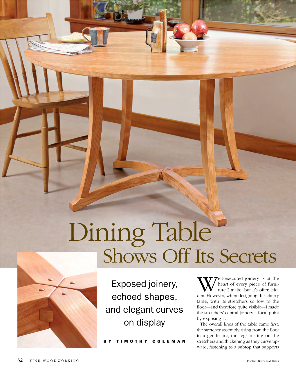 Dining Table Shows Off Its Secrets
