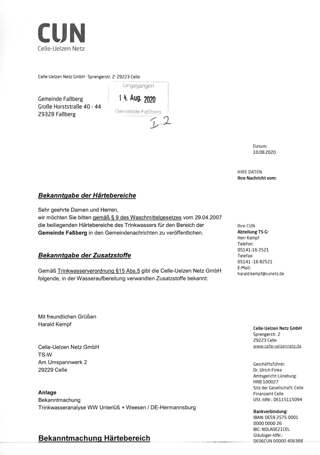 1 K Aug. 2020 Große Horststraße 40 - 44 Gemeinde Faßberg 293Z8 Faßberg