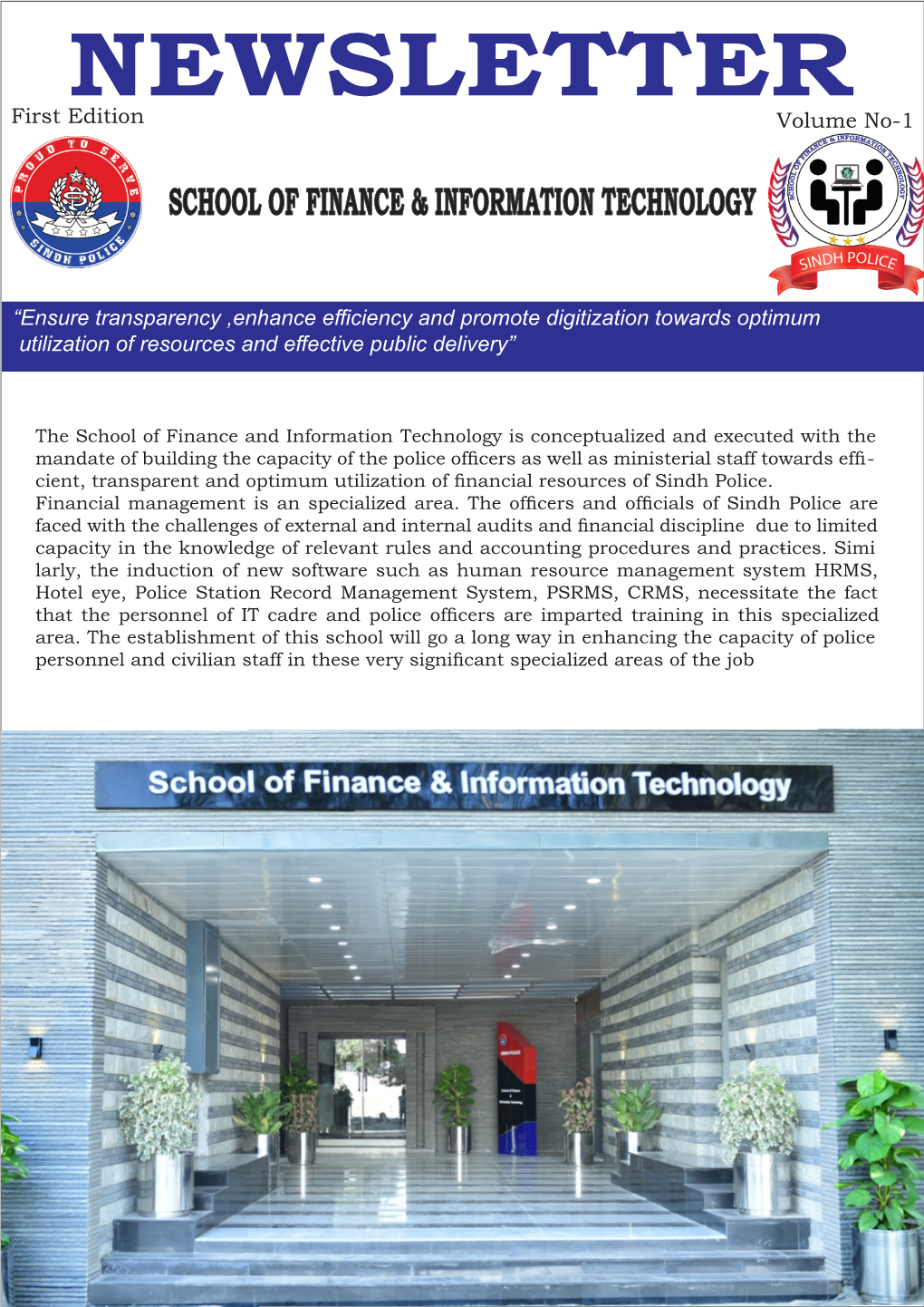 School of Finance & Information Technology