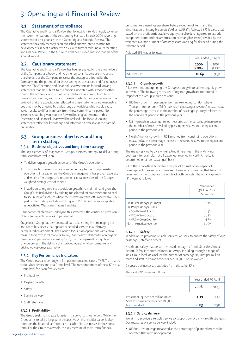 3. Operating and Financial Review