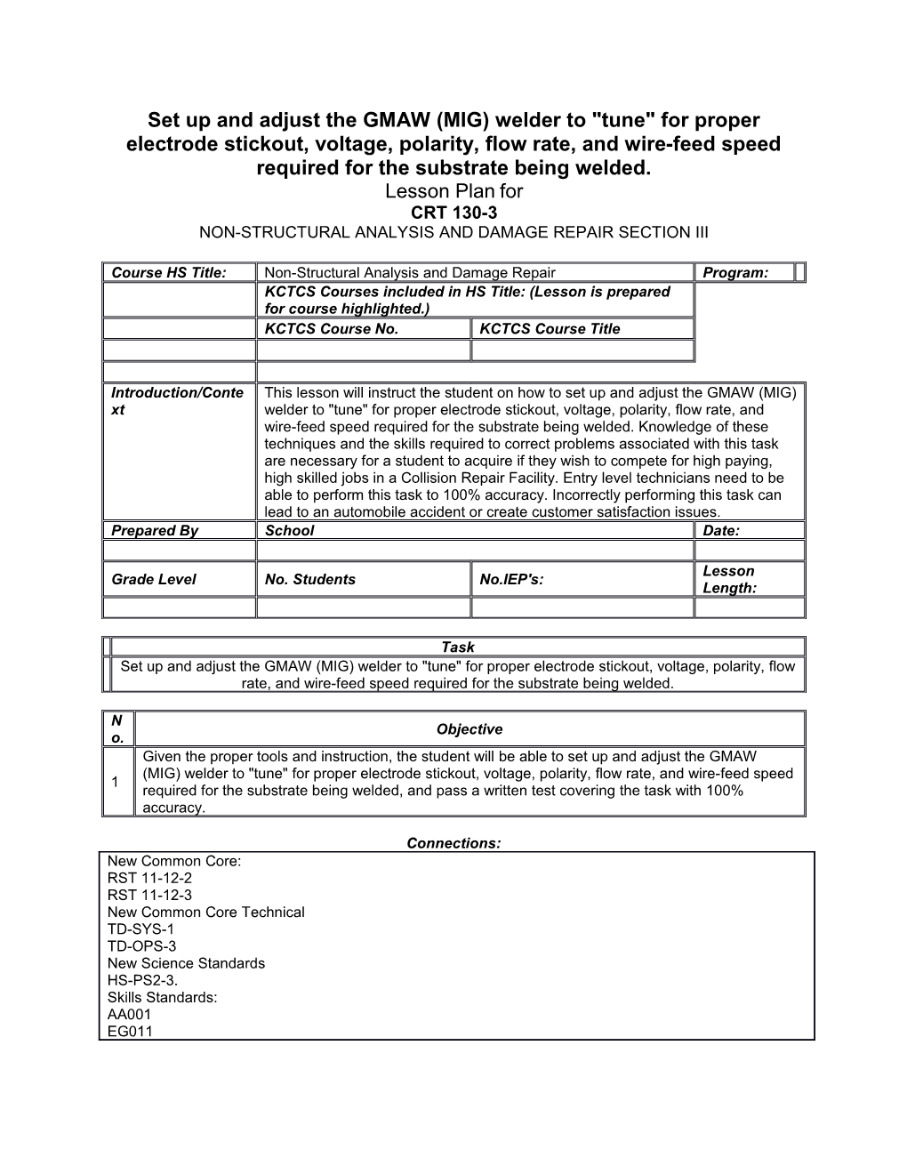 Non-Structural Analysis and Damage Repair Section Iii