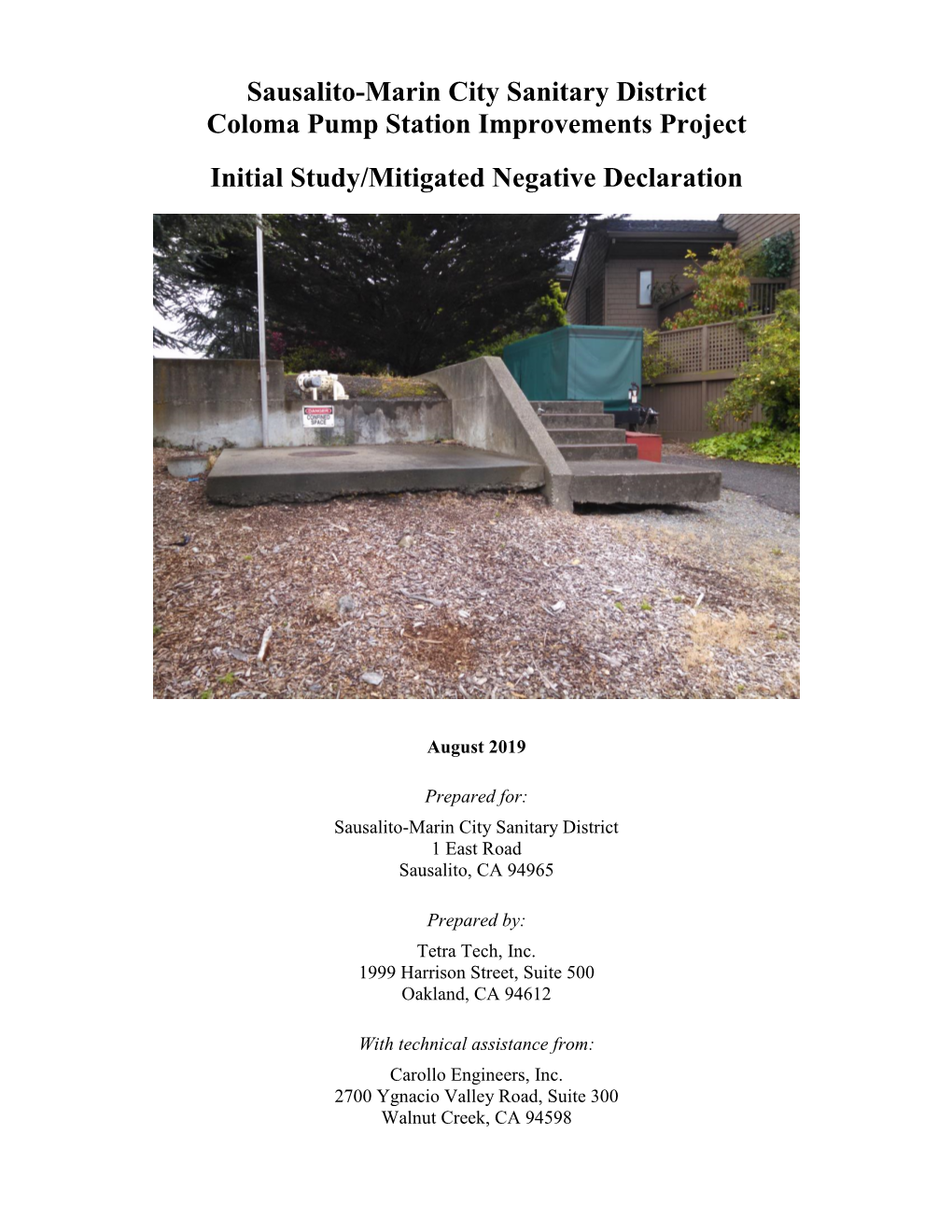 Initial Study-Mitigated Negative Declaration (IS-MND)