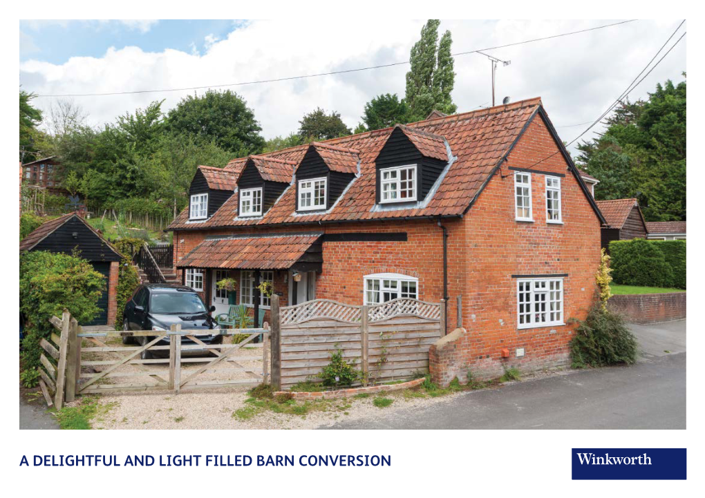 A Delightful and Light Filled Barn Conversion the Barn 7 White Street, Easterton, Wiltshire, Sn10 4Nz