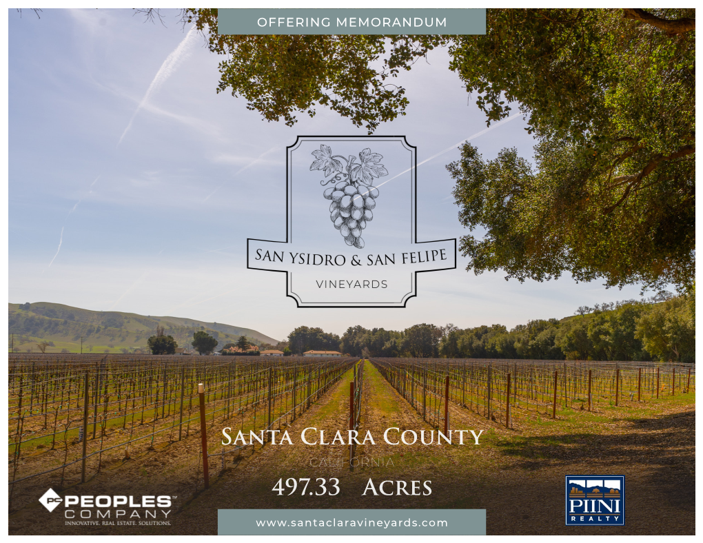 Santa Clara County 497.33± Acres