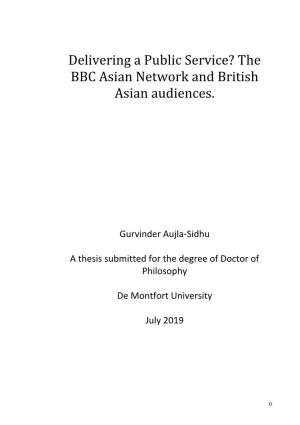 The BBC Asian Network and British Asian Audiences