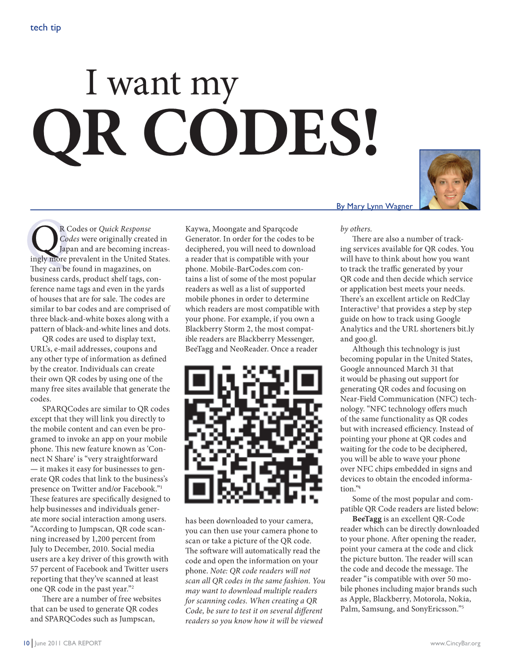 I Want My QR CODES!