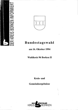 Bundestagswahl 1994 Gewinne I Verluste Zur Bundestagswahl1990 ICDUI Zweitstimmen