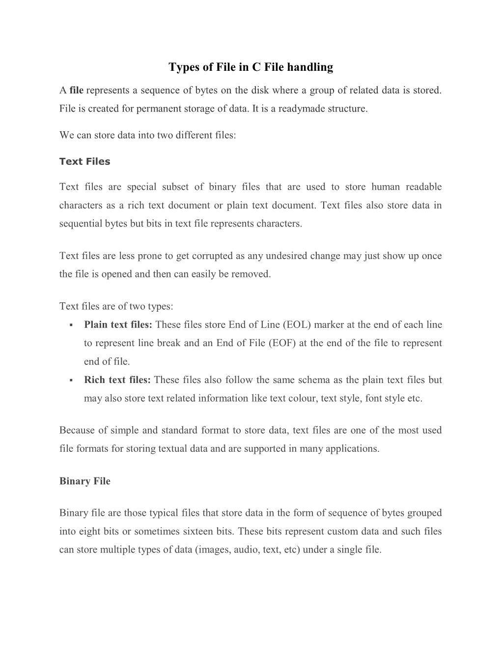 types-of-file-in-c-file-handling-docslib