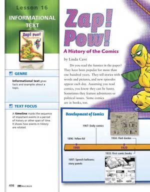 A History of the Comics