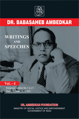 Dr. Babasaheb Ambedkar Writings & Speeches Vol. 04 PDF File