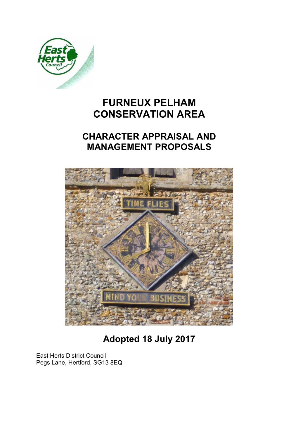 Furneux Pelham Conservation Area Appraisal